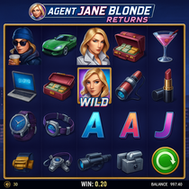 JackpotCity - Agent Jane Blonde Returns Slot Game